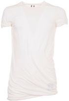 Thumbnail for your product : Drkshdw Rick Owens White Double Layer T-shirt