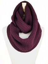 Thumbnail for your product : Look By M Ribbed Knit Infinity Scarf