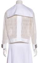 Thumbnail for your product : Akris Sheer Collared Jacket