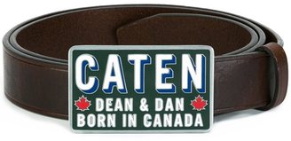 DSQUARED2 'Caten Bros' buckle belt