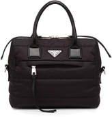 Thumbnail for your product : Prada Medium Tessuto Bomber Double-Handle Satchel Bag