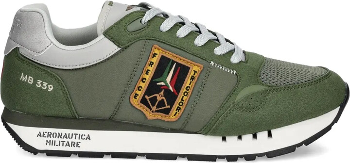 Aeronautica Militare Panelled Sneakers
