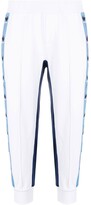 Thumbnail for your product : DSQUARED2 Maple Leaf logo-print track pants