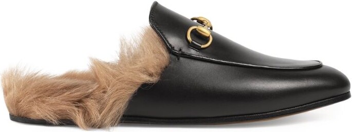 zapatos gucci con peluche hombre