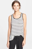 Thumbnail for your product : Vince Mixed Stripe Tank
