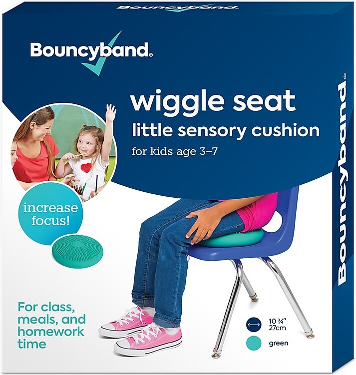 Bouncy Bands Little Sensory Wiggle Seat, Mint (BBAWS27GR)