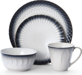 Pfaltzgraff Blake 16-Piece Stoneware Dinnerware Set, Service for 4