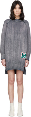 MM6 MAISON MARGIELA Blue Knit M Sweater Dress