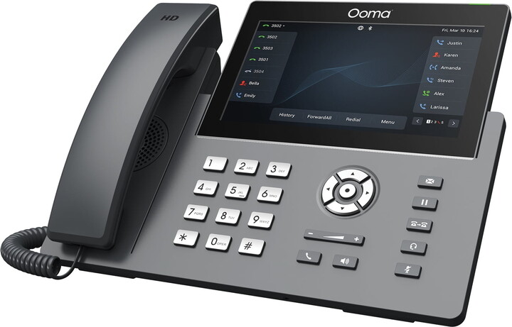 Ooma 811008023515 2670W Wi-Fi 12-Line IP Corded Phone