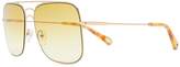Thumbnail for your product : Chloé Eyewear oversized aviator sunglasses
