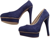 Thumbnail for your product : MICHAEL Michael Kors Blue Leather Heels