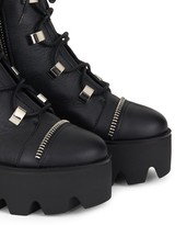 Thumbnail for your product : Giuseppe Zanotti Chunky Sole Combat Boots