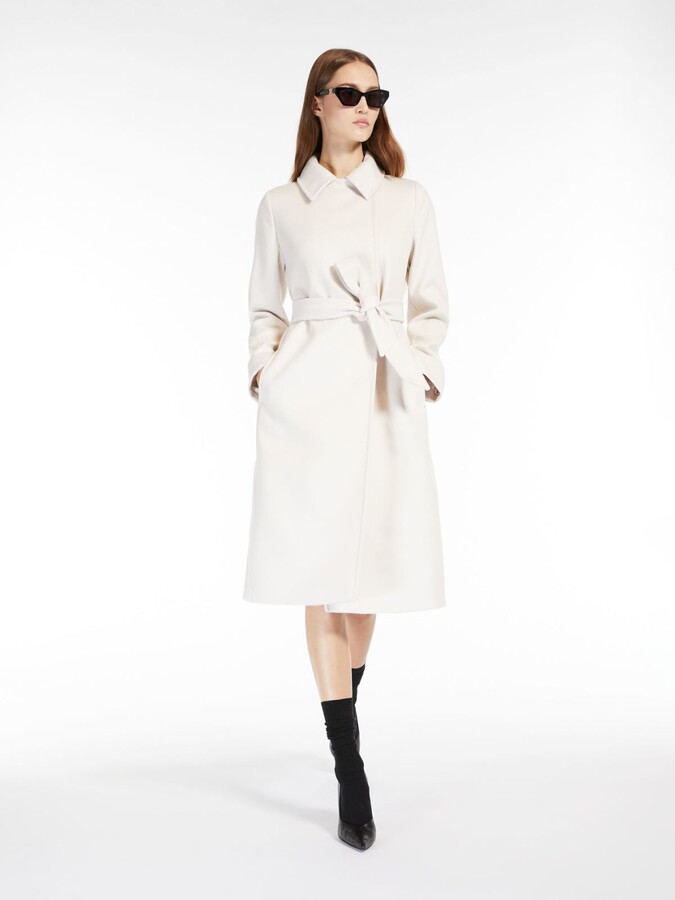 Max Mara Wool robestyle coat ShopStyle