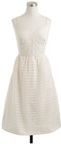 Thumbnail for your product : J.Crew Cameron dress in stripe silk organza