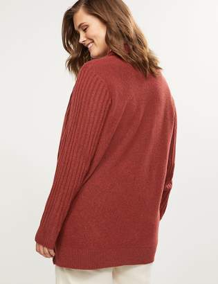 Lane Bryant Cable Knit Tunic Overpiece