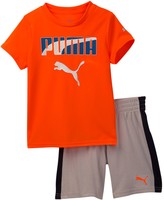 Thumbnail for your product : Puma Graphic Tee & Short Set (Little Boys)