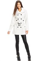 Thumbnail for your product : Amy Byer BCX Juniors' Belted Double-Breasted Coat