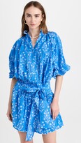 Thumbnail for your product : Juliet Dunn Small Flower Block Print Blouson Dress