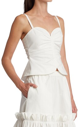 A.L.C. Lauryn Ruched Camisole Top