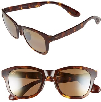 Maui Jim Hana Bay 51mm PolarizedPlus2® Square Sunglasses