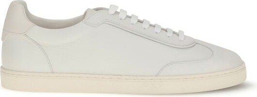 Brunello Cucinelli White Rubber Low Top Men's Sneakers