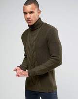 Thumbnail for your product : Esprit Roll Neck Knit with Cable Front Detail