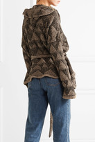 Thumbnail for your product : Vivienne Westwood Sophia Knitted Cardigan - Beige