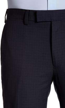Louis Raphael Micro Tattersall Slim Fit Pant - 30-32\" Inseam