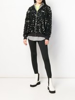 Thumbnail for your product : MSGM Sequinned Logo Hoodie