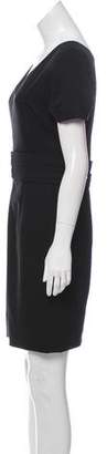 Versace Short Sleeve Mini Dress