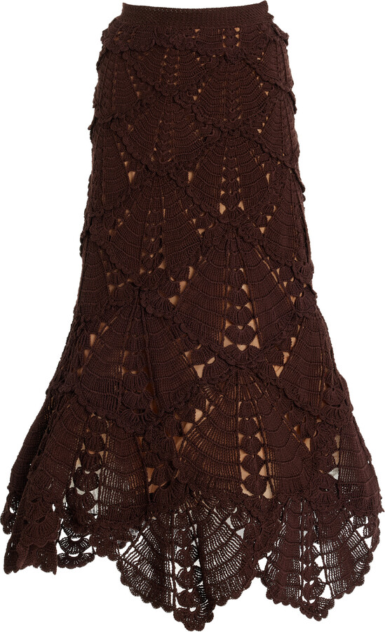Oscar de la Renta Mid Length Skirts