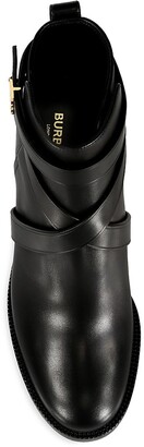 Burberry Pryle Leather Ankle Booties