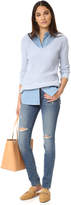 Thumbnail for your product : SKINNYSHIRT Sleeveless Shirt with Tails