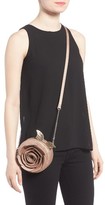 Thumbnail for your product : Danielle Nicole X Disney Beautiful Rose Crossbody Bag - Metallic