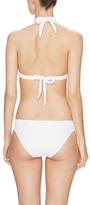 Thumbnail for your product : Shoshanna Thessaly Textured Bikini Bottom with Belt