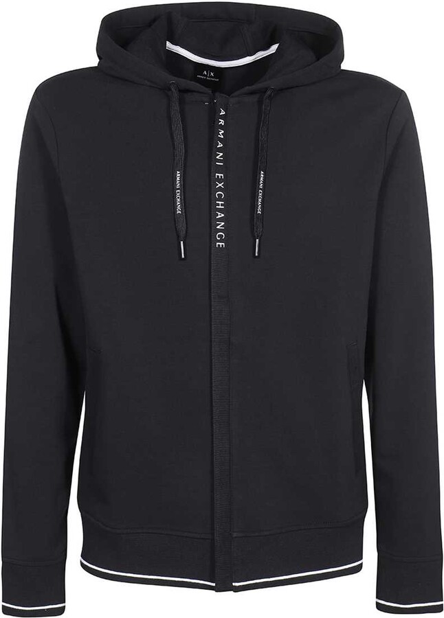 Armani Exchange ZIP UP Hoodie ShopStyle