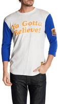 Thumbnail for your product : Mitchell & Ness MLB Mets Extra Out 3/4 Length Sleeve Tee