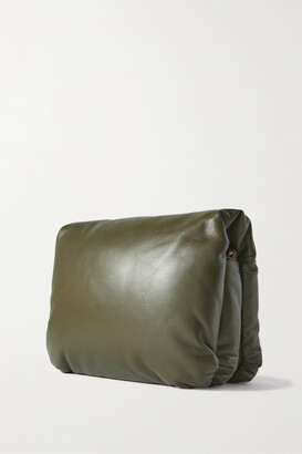 Puffer Goya padded leather down shoulder bag