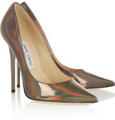 Thumbnail for your product : Jimmy Choo Anouk holographic leather pumps