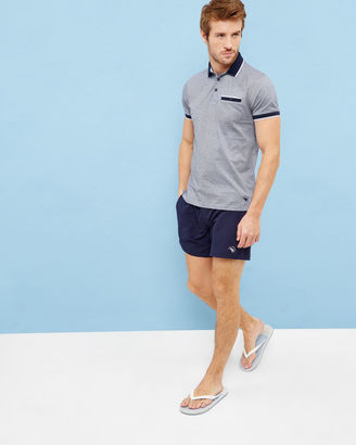 Ted Baker Striped cotton polo shirt