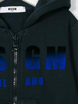 Thumbnail for your product : MSGM Kids dégradé logo print hoodie