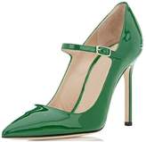 Thumbnail for your product : Sammitop Women's Pointed Toe Shoes Classic Mary Jane High Heel Pumps Size US12