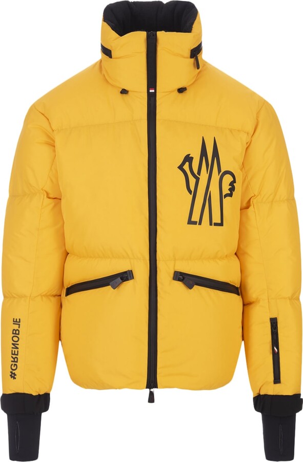 MONCLER GRENOBLE Yellow Verdons Down Jacket - ShopStyle