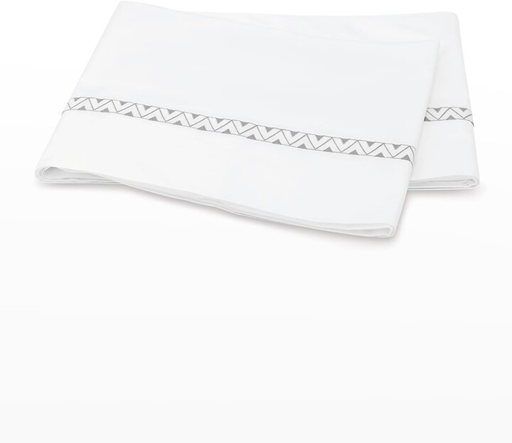 Matouk Schumacher Prado Full/Queen Flat Sheet ShopStyle