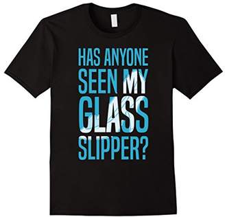 Disney Cinderella Missing Slipper Text Graphic T-Shirt