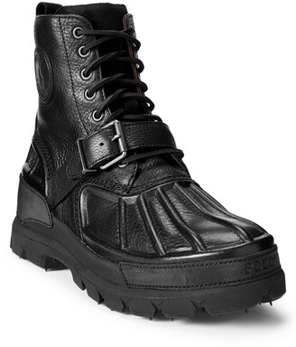 black ralph lauren polo boots