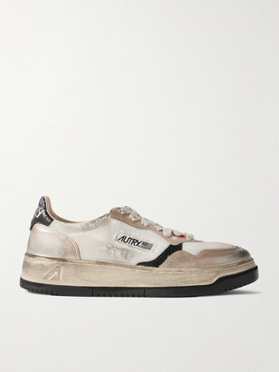【関税&送料込】Autry Dark Brown Calf Hair Medalist Sneakers Autry Autry Medalist low-top Sneakers | Brown | FARFETCH