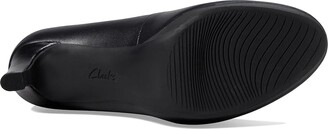 Clarks Ambyr Joy (Black Leather) Women's Shoes