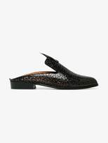 Robert Clergerie Black Asier Patent Leather Mules