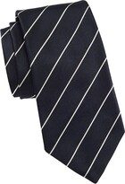 Thumbnail for your product : Ralph Lauren Purple Label Diagonal Stripe Silk Tie